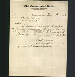 Letterhead - The Commercial Bank