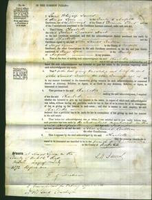 Court of Common Pleas - Charlotte Hart-Original Ancestry