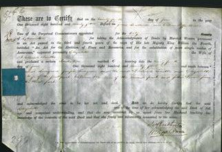 Deed by Married Women - Elizabeth Smith-Original Ancestry