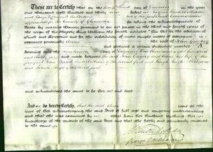 Deed by Married Women - Anne Gregory-Original Ancestry