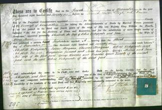 Deed by Married Women - Elizabeth Bodycombe and Jane Morris