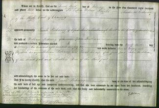 Deed by Married Women - Sarah Pickering-Original Ancestry