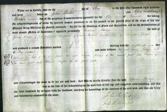 Deed by Married Women - Rebecca Martyn-Original Ancestry