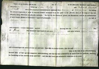 Deed by Married Women - Catharine Owen-Original Ancestry