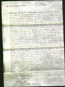 Court of Common Pleas - Elizabeth Limbrick-Original Ancestry