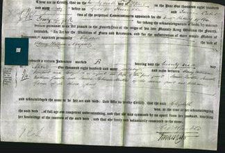 Deed by Married Women - Elizabeth Newport-Original Ancestry