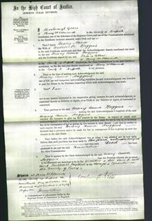 Court of Common Pleas - Mary Ann Huggins-Original Ancestry