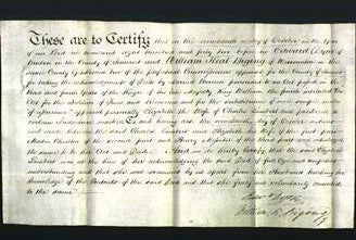 Deed by Married Women - Elizabeth Lambert-Original Ancestry