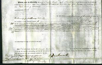 Deed by Married Women - Sarah Orchard-Original Ancestry