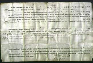 Deed by Married Women - Susanna Lydia Cowper-Original Ancestry