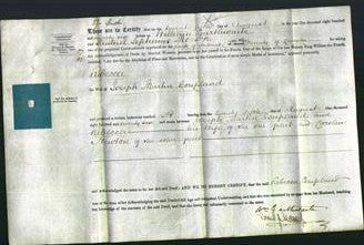 Deed by Married Women - Rebecca Coupland-Original Ancestry