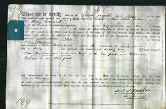 Deed by Married Women - Ann Morgan-Original Ancestry
