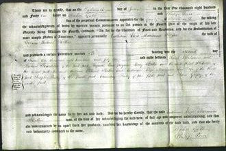 Deed by Married Women - Catherine Eliza Marianna Stretton-Original Ancestry