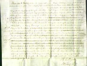 Deed by Married Women - Mary Morris (Muirwood) and Mary Morris (Hunslet)-Original Ancestry