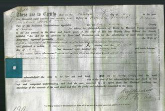 Deed by Married Women - Alice Lambert-Original Ancestry