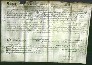 Deed by Married Women - Elizabeth Lott and Mary Leadley-Original Ancestry