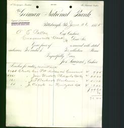 Bank Letterhead - German National Bank