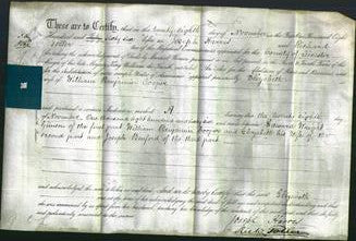Deed by Married Women - Elizabeth Cooper-Original Ancestry