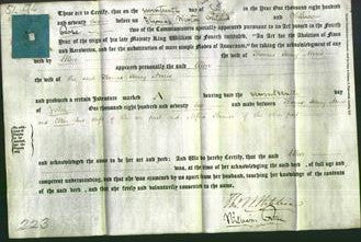 Deed by Married Women - Ellen Norris-Original Ancestry