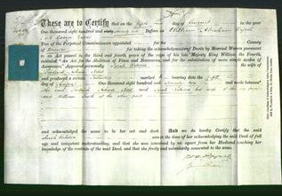 Deed by Married Women - Sarah Rebecca Nind-Original Ancestry