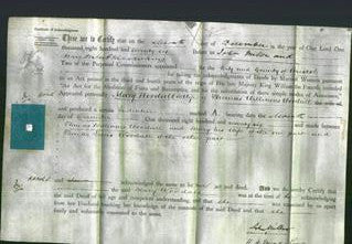 Deed by Married Women - Mary Woodall-Original Ancestry