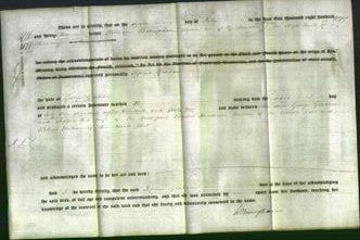 Deed by Married Women - Sophia Graham-Original Ancestry