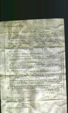 Court of Common Pleas - Sarah Bell-Original Ancestry