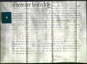 Deed by Married Women - Mary Holdsworth and Susannah Thornton-Original Ancestry