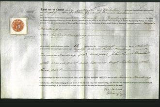Deed by Married Women - Lavinia Harding-Original Ancestry