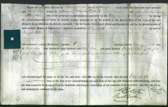 Deed by Married Women - Elizabeth Peters-Original Ancestry