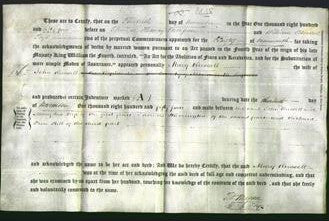 Deed by Married Women - Mary Russell-Original Ancestry