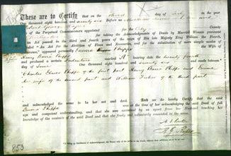 Deed by Married Women - Emma Phipps-Original Ancestry