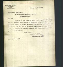 Letterhead - Illinois Steel Company