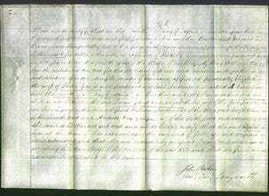 Deed by Married Women - Elizabeth Gange-Original Ancestry