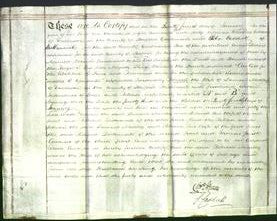 Deed by Married Women - Rebecca Moseley-Original Ancestry