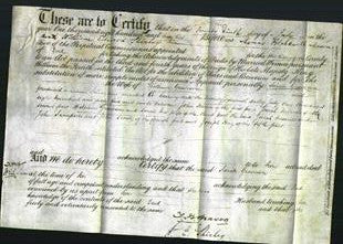 Deed by Married Women - Sarah Graveson-Original Ancestry
