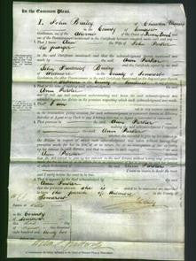 Court of Common Pleas - Ann Parker-Original Ancestry