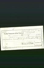 Wakefield, Massachusetts Payment Voucher - Joseph Spinney
