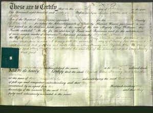 Deed by Married Women - Elizabeth Blose Kenway and Martha Swinborn-Original Ancestry