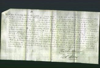 Deed by Married Women - Sarah Leech-Original Ancestry