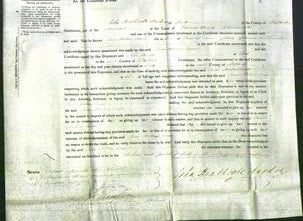 Court of Common Pleas - Jane Milnes Cruso-Original Ancestry