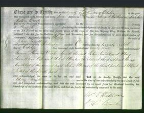 Deed by Married Women - Mary Jarrett-Original Ancestry