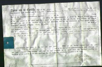 Deed by Married Women - Mary Elizabeth Bowley-Original Ancestry