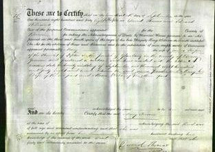 Deed by Married Women - Mary Prosser-Original Ancestry