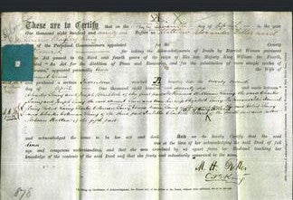 Deed by Married Women - Ann Lewis-Original Ancestry