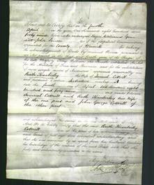 Deed by Married Women - Ruth Kimberley Cottrell-Original Ancestry