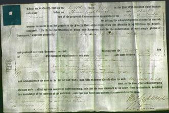 Deed by Married Women - Elizabeth White