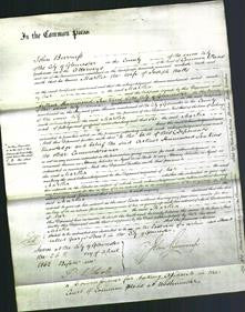 Court of Common Pleas - Martha Patten Watts-Original Ancestry