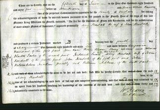 Deed by Married Women - Mary Kendall-Original Ancestry