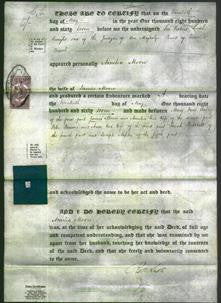 Deed by Married Women - Amelia Moore-Original Ancestry